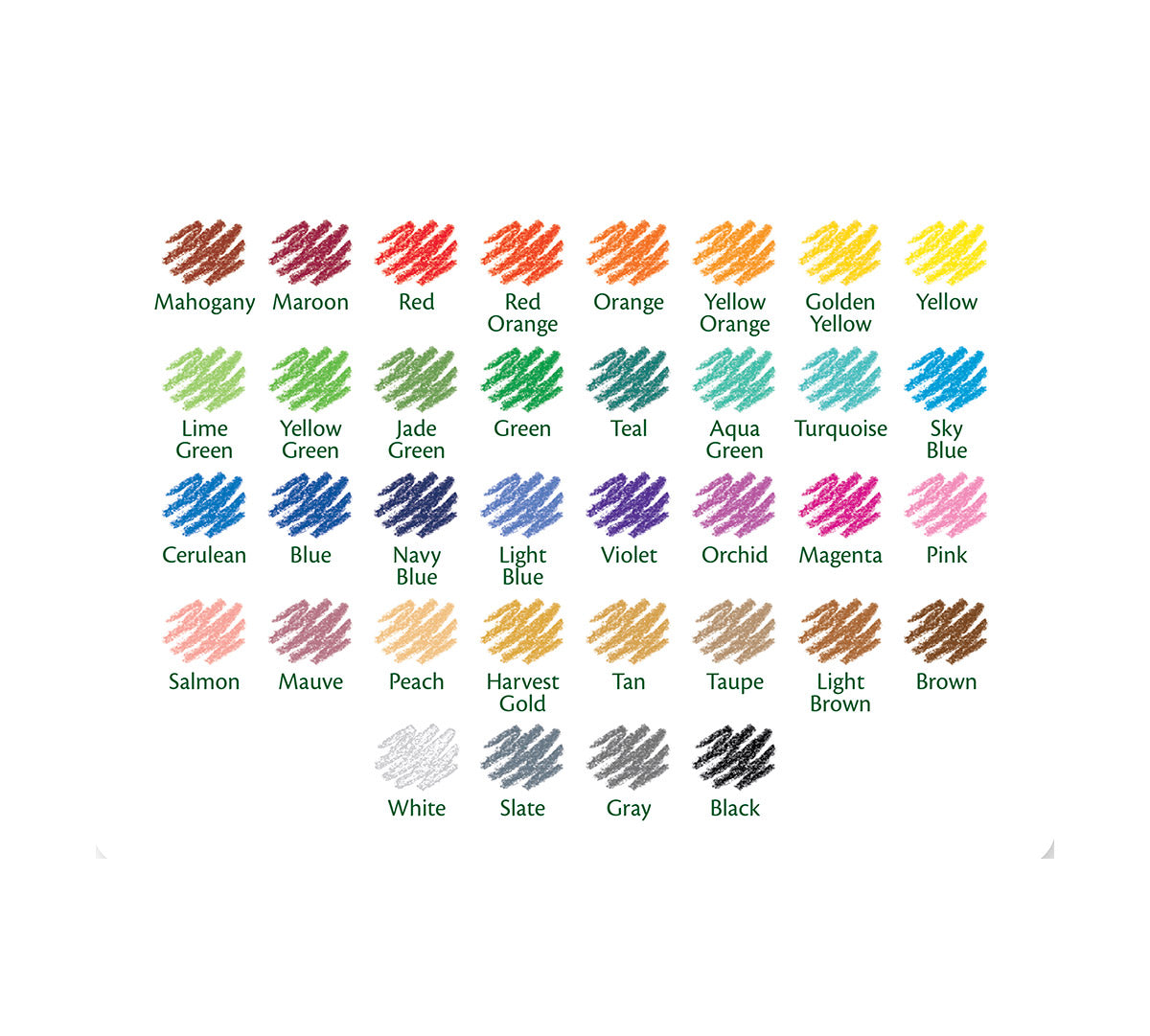 Erasable Colored Pencils 36 Count
