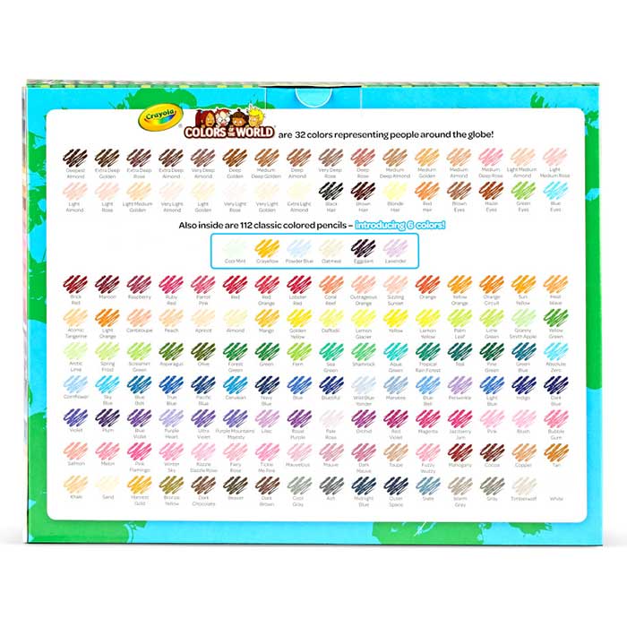 Classic &amp; Colors of the World Colored Pencils 150 Count