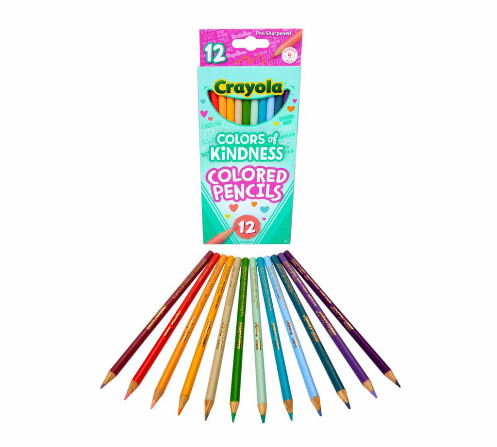 Colors of Kindness Colored Pencils 12 Count
