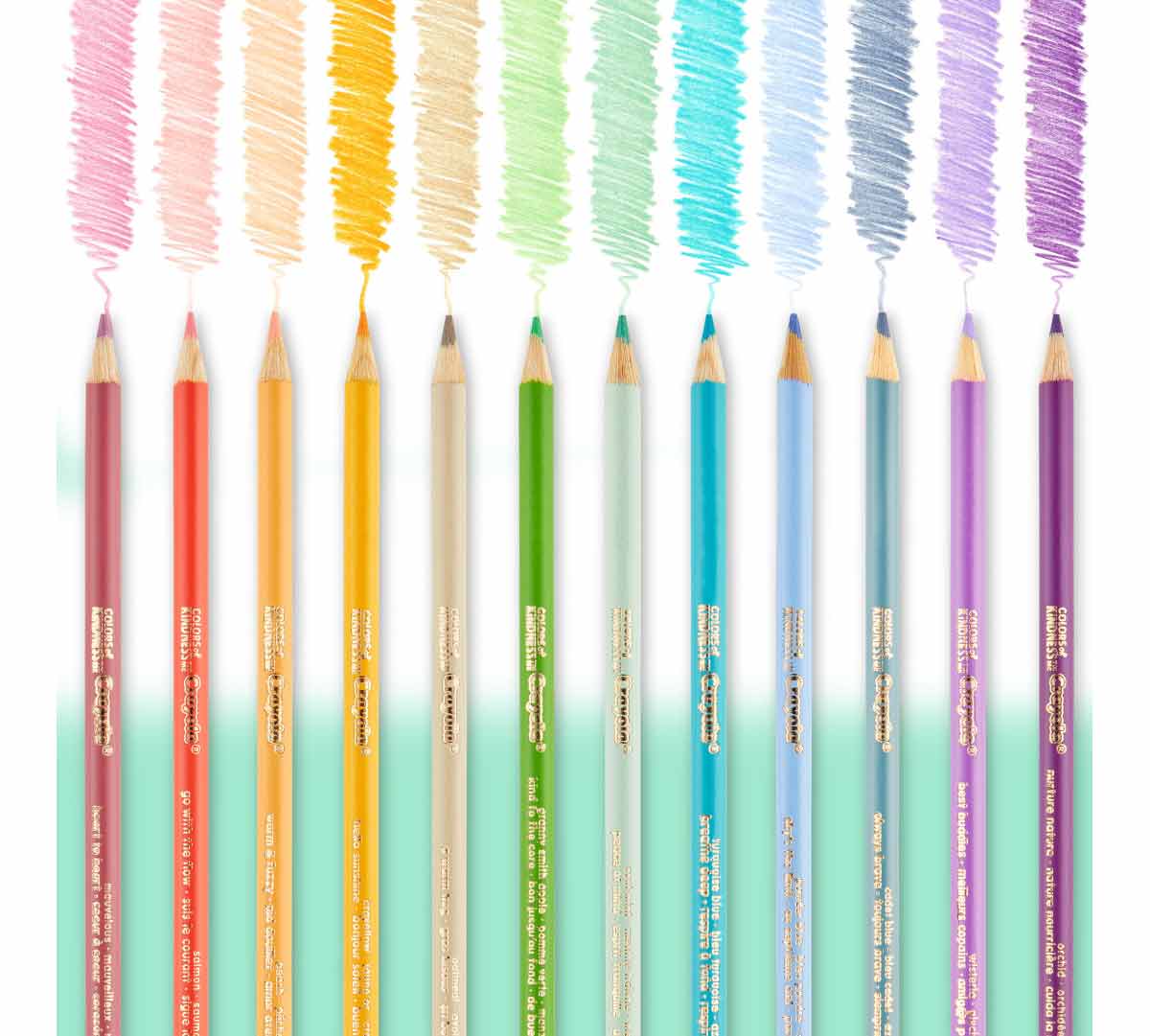 Colors of Kindness Colored Pencils 12 Count