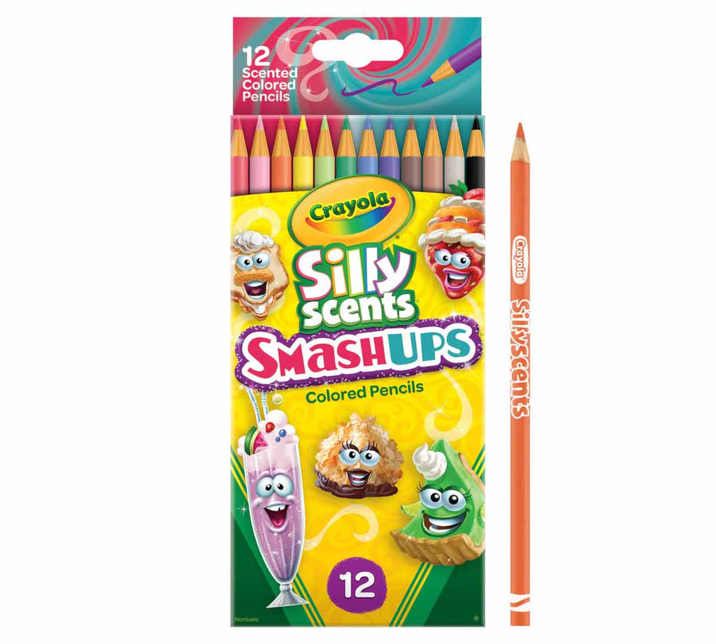 Silly Scents Smash Ups Colored Pencils 12 Count