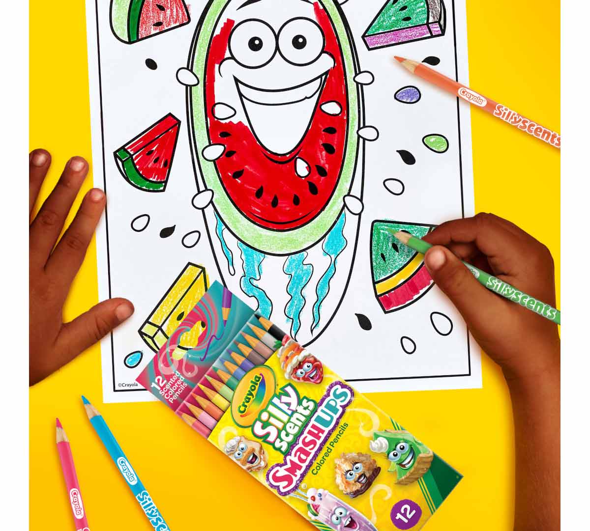 Silly Scents Smash Ups Colored Pencils 12 Count