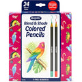 Blend &amp; Shade Colored Pencils 24 Count