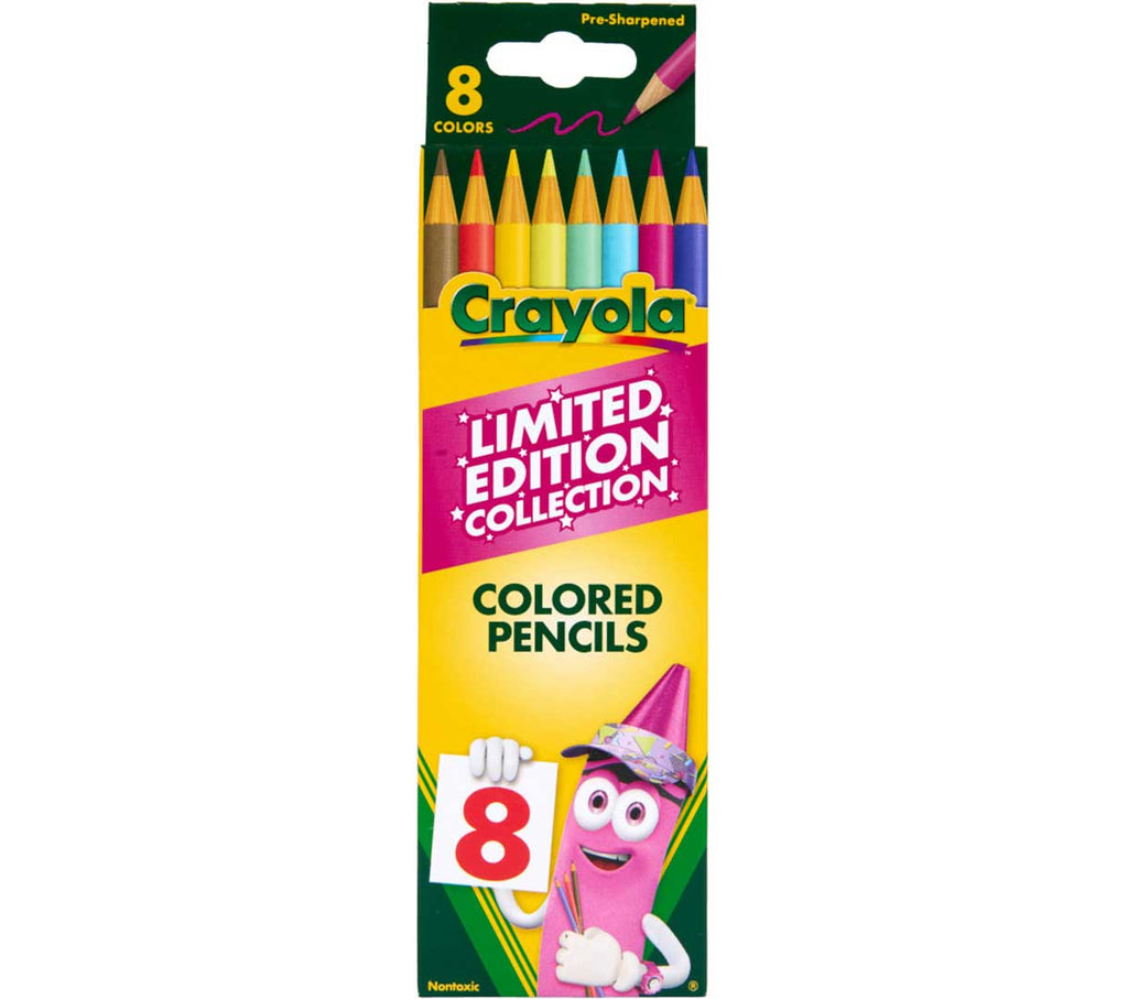 Limited Edition Retired Colored Pencils 8 Count