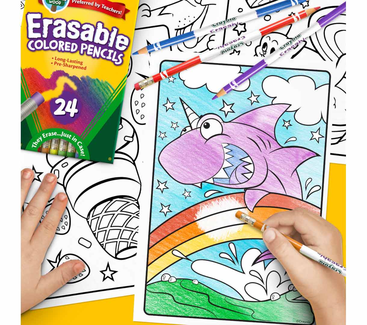 Erasable Colored Pencils 24 ct.
