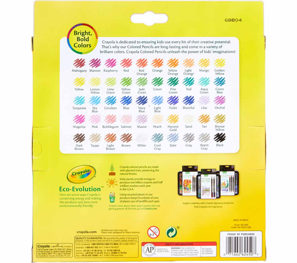 Erasable Colored Pencils 50 Count