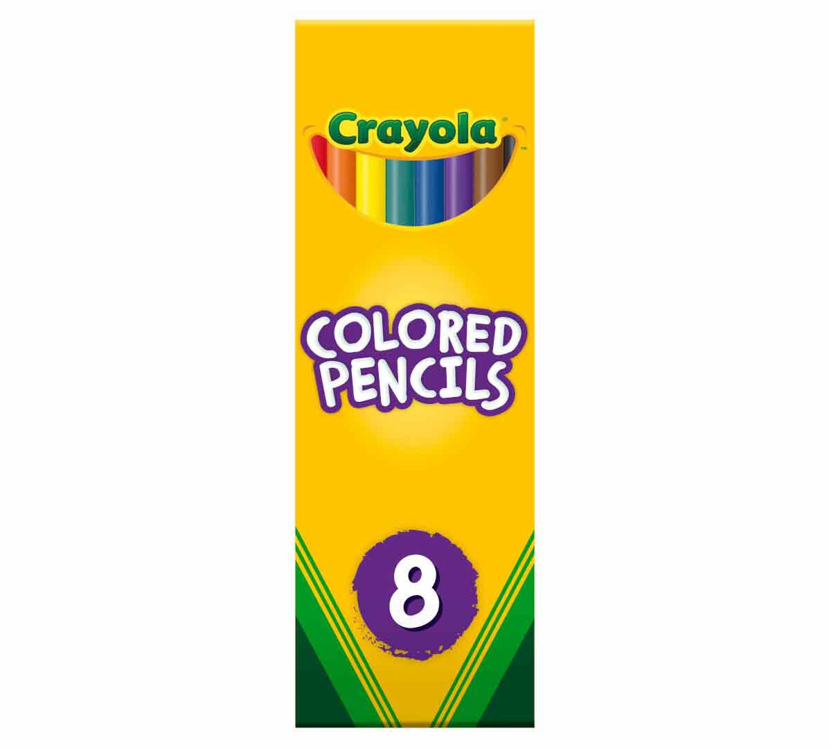 Colored Pencils Long 8 Count