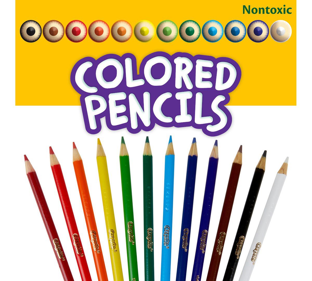 Colored Pencils Long 12 Count