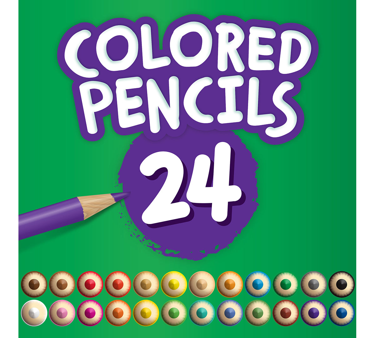 Colored Pencils 24 Count