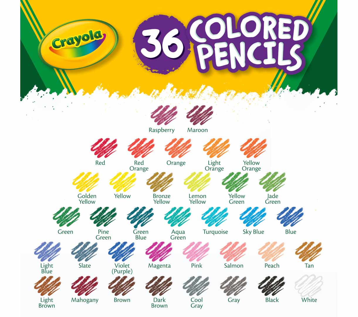 Colored Pencils 36 Count