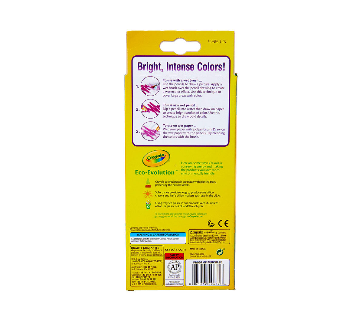 Watercolor Pencils Full Length 12 Count