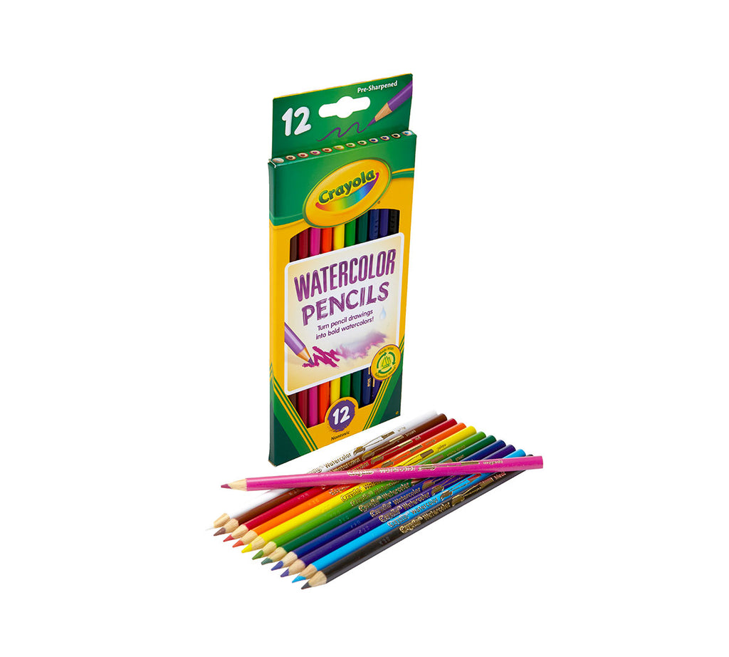 Watercolor Pencils Full Length 12 Count