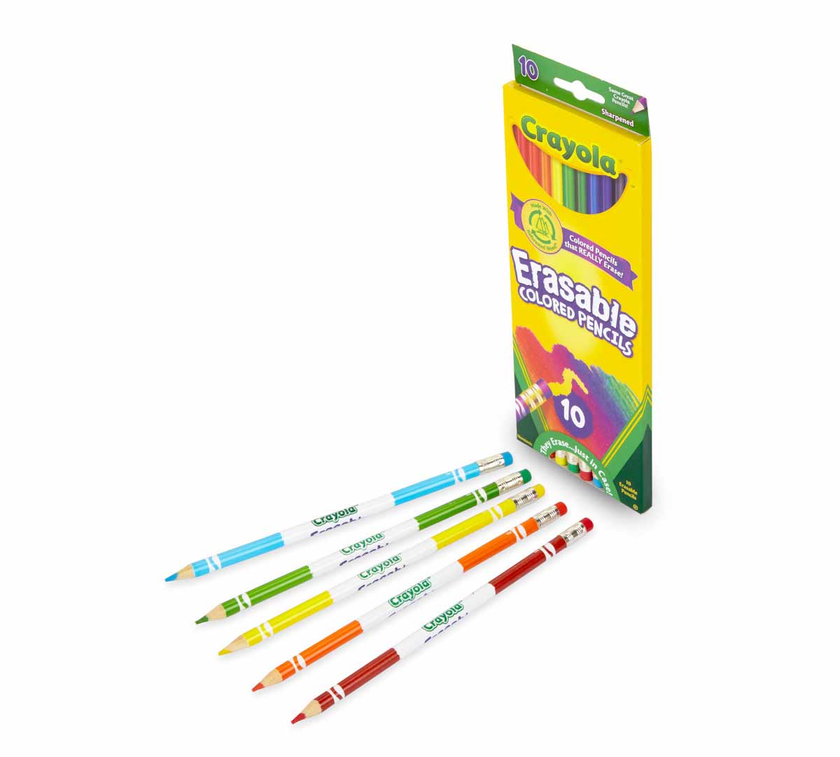 Erasable Colored Pencils 10 Count