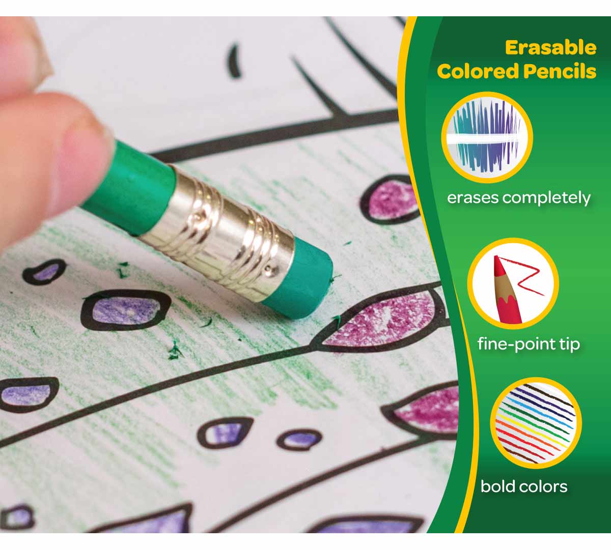 Erasable Colored Pencils 10 Count