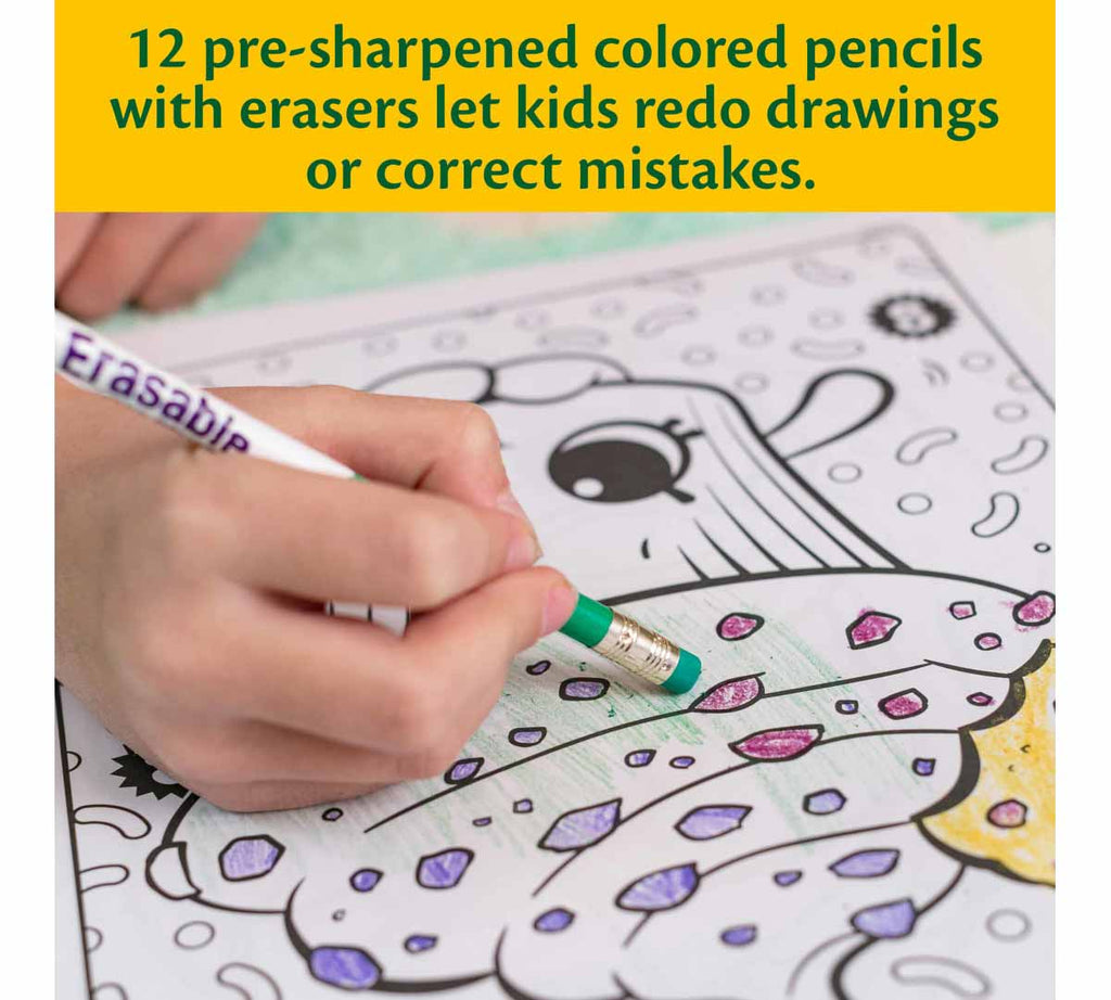Erasable Colored Pencils 12 Count