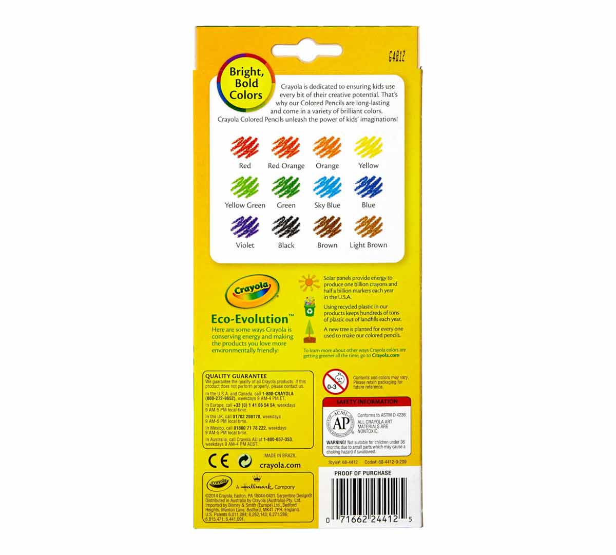 Erasable Colored Pencils 12 Count