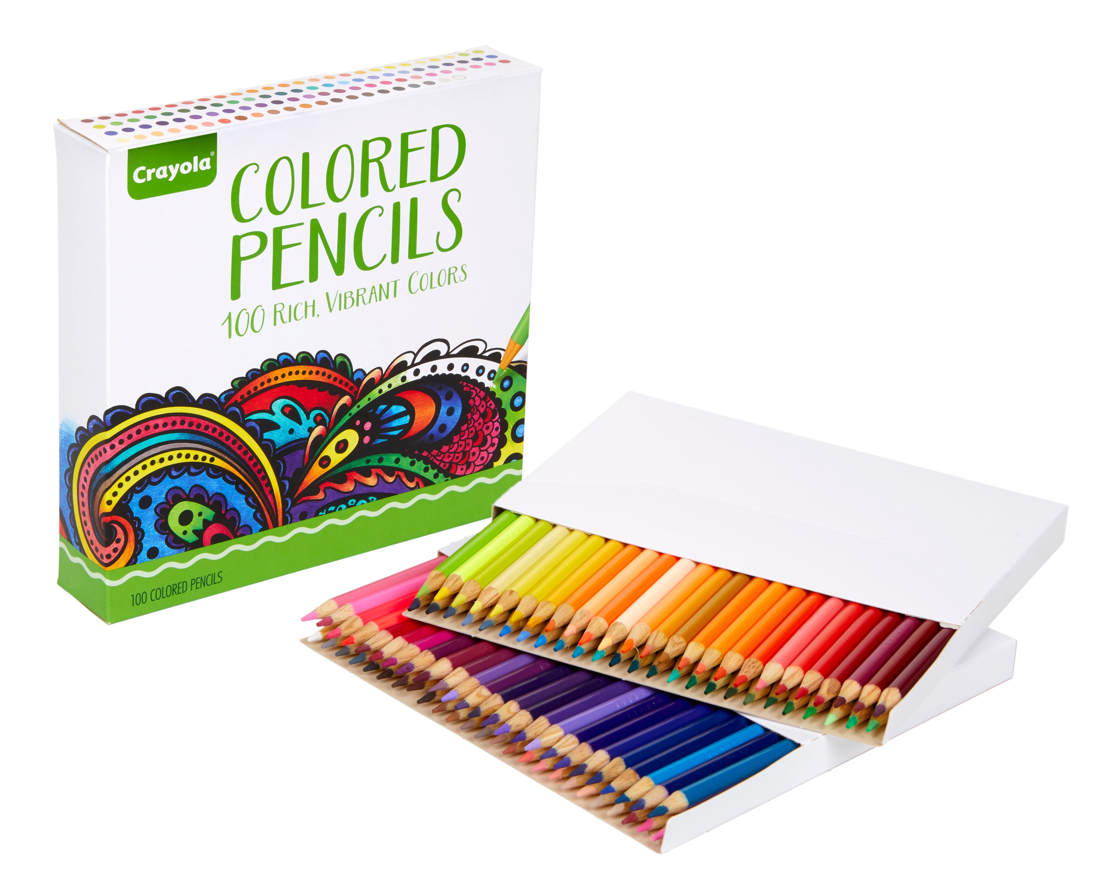 Colored Pencils 100 Count Long