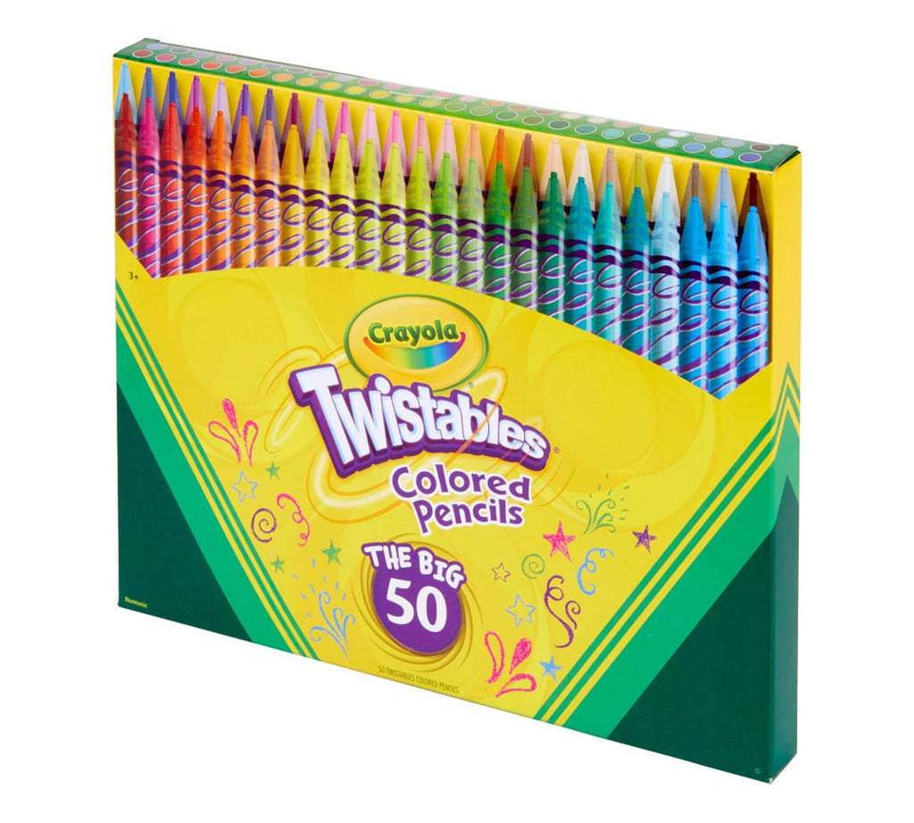 Twistables Colored Pencils 50 Count