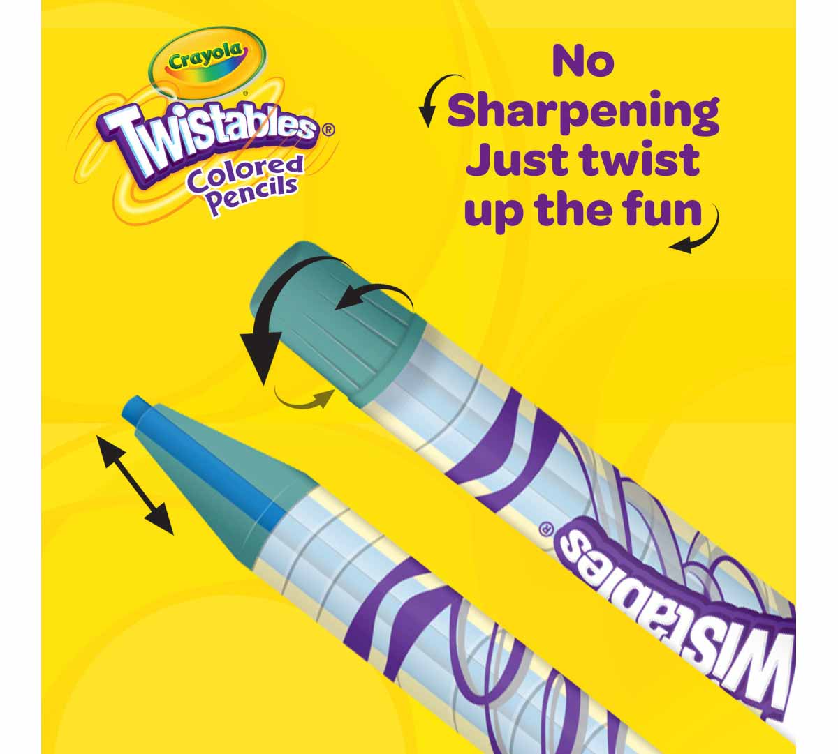 Twistables Colored Pencils 12 Count