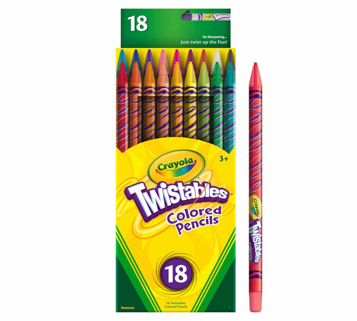 Twistables Colored Pencils 18 ct.