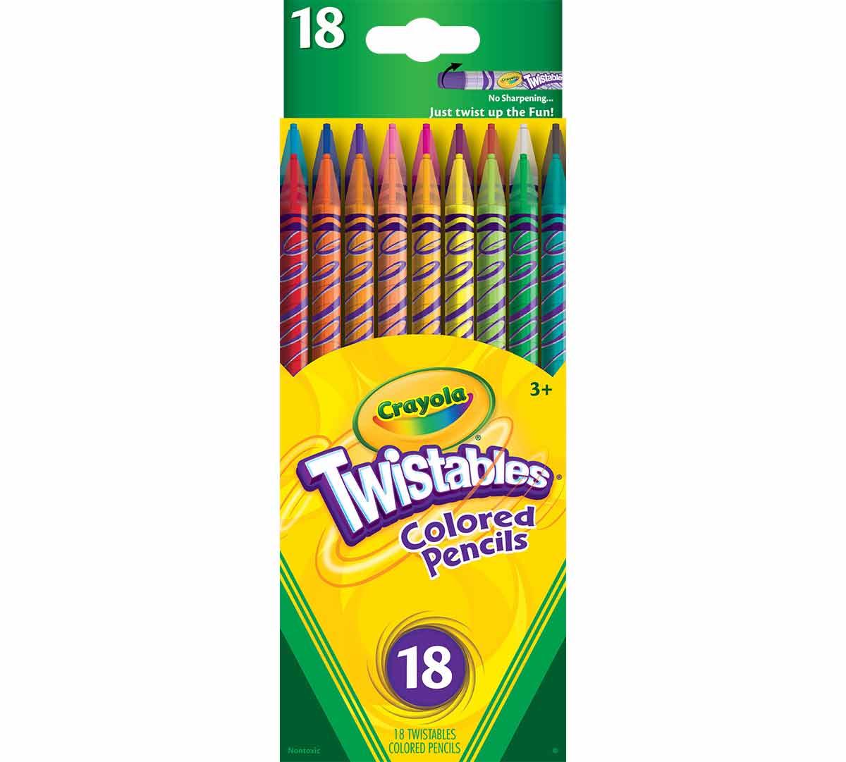 Twistables Colored Pencils 18 ct.