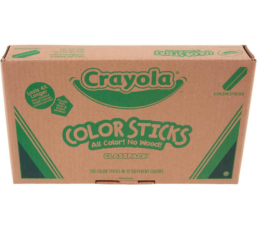 Color Sticks Classpack 120 Count 12 Colors