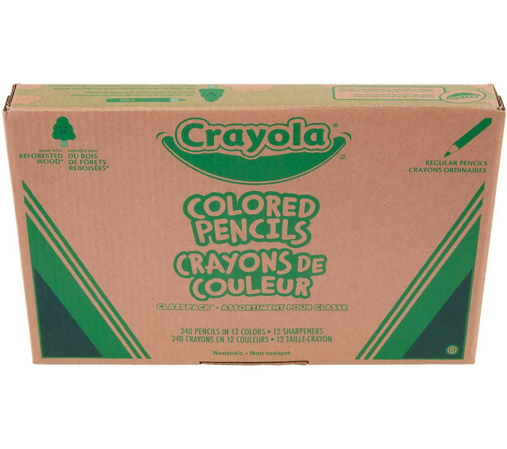 Colored Pencils Classpack 240 Count 12 Colors