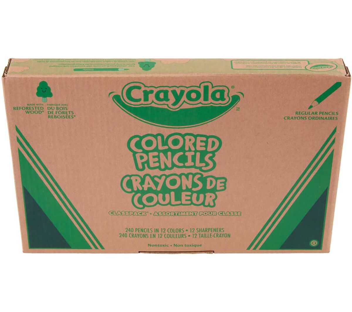 Colored Pencils Classpack 240 Count 12 Colors