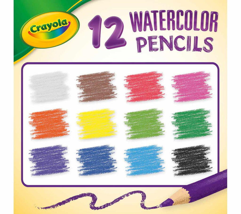 Watercolor Pencils Classpack 240 Count 12 Colors