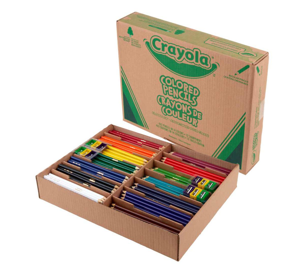 Colored Pencils Classpack 462 Count 14 Colors