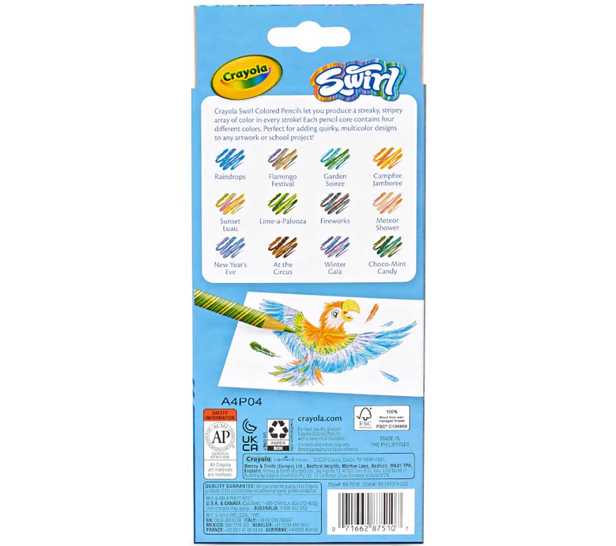 Swirl Colored Pencils 12 Count