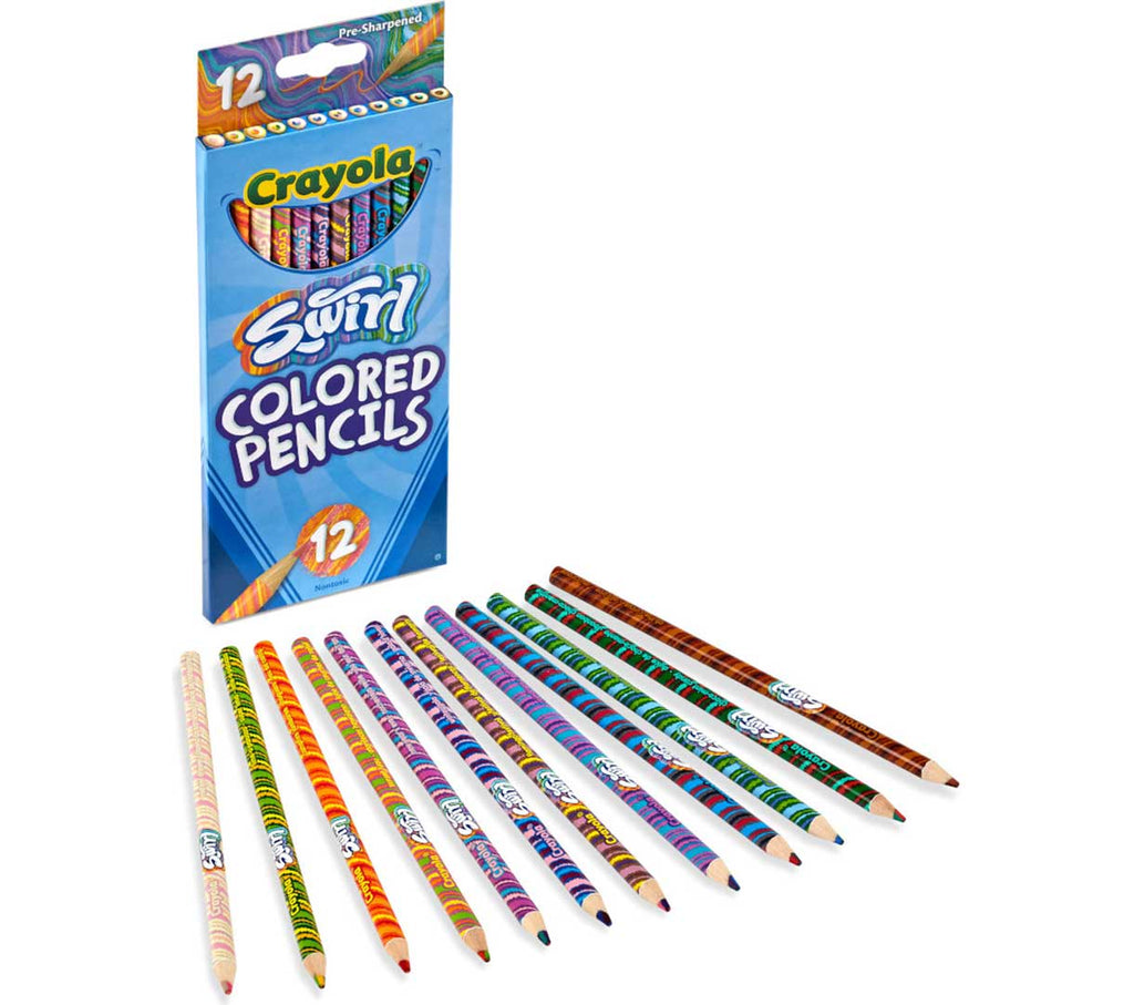 Swirl Colored Pencils 12 Count