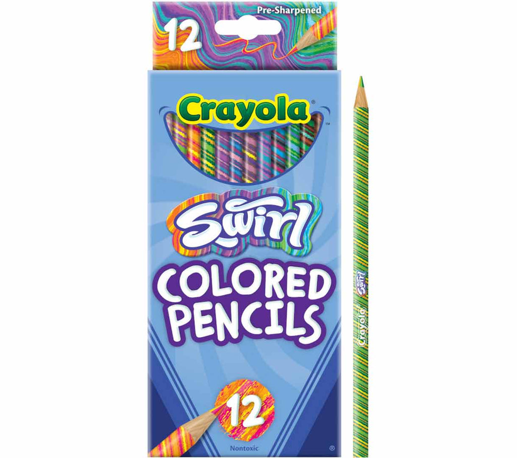 Swirl Colored Pencils 12 Count