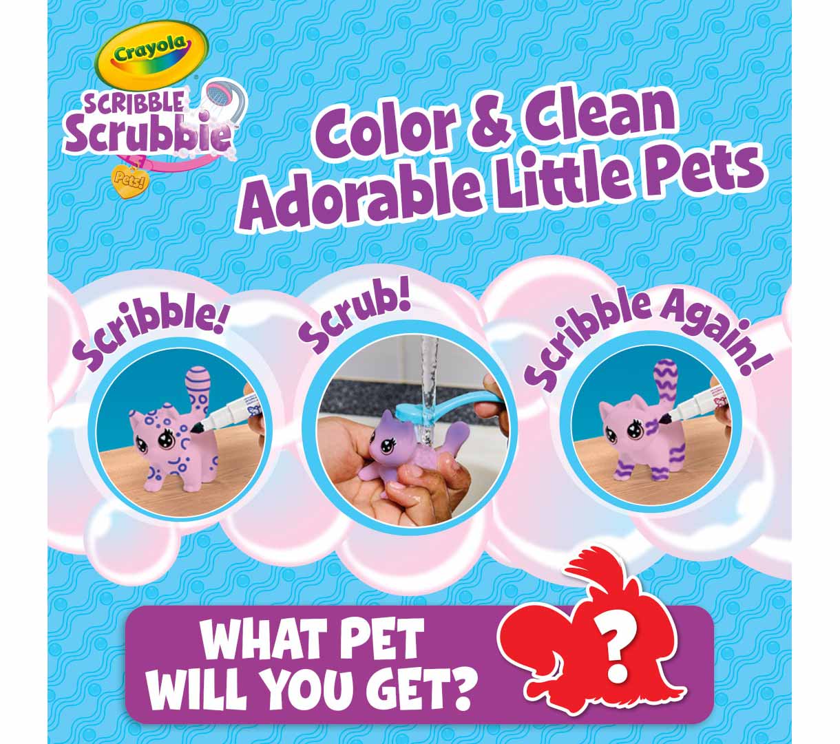 Crayola Scribble Scrubbie Mystery Pet