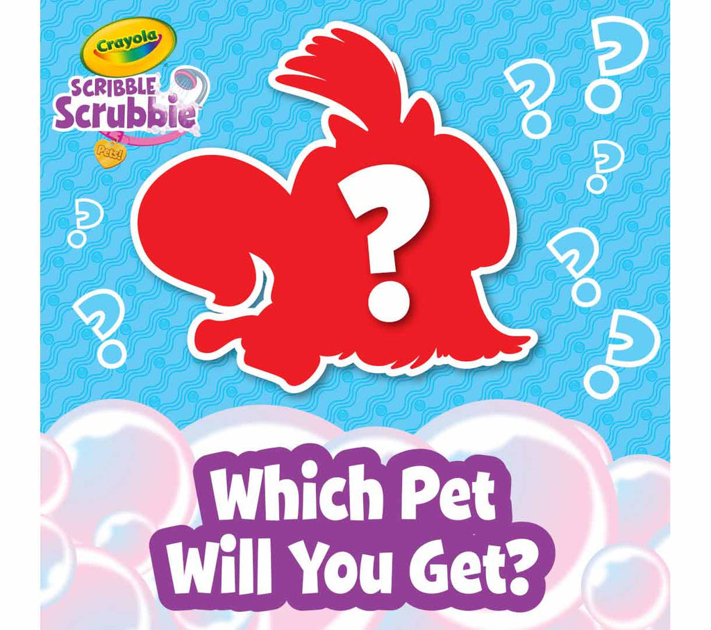 Crayola Scribble Scrubbie Mystery Pet