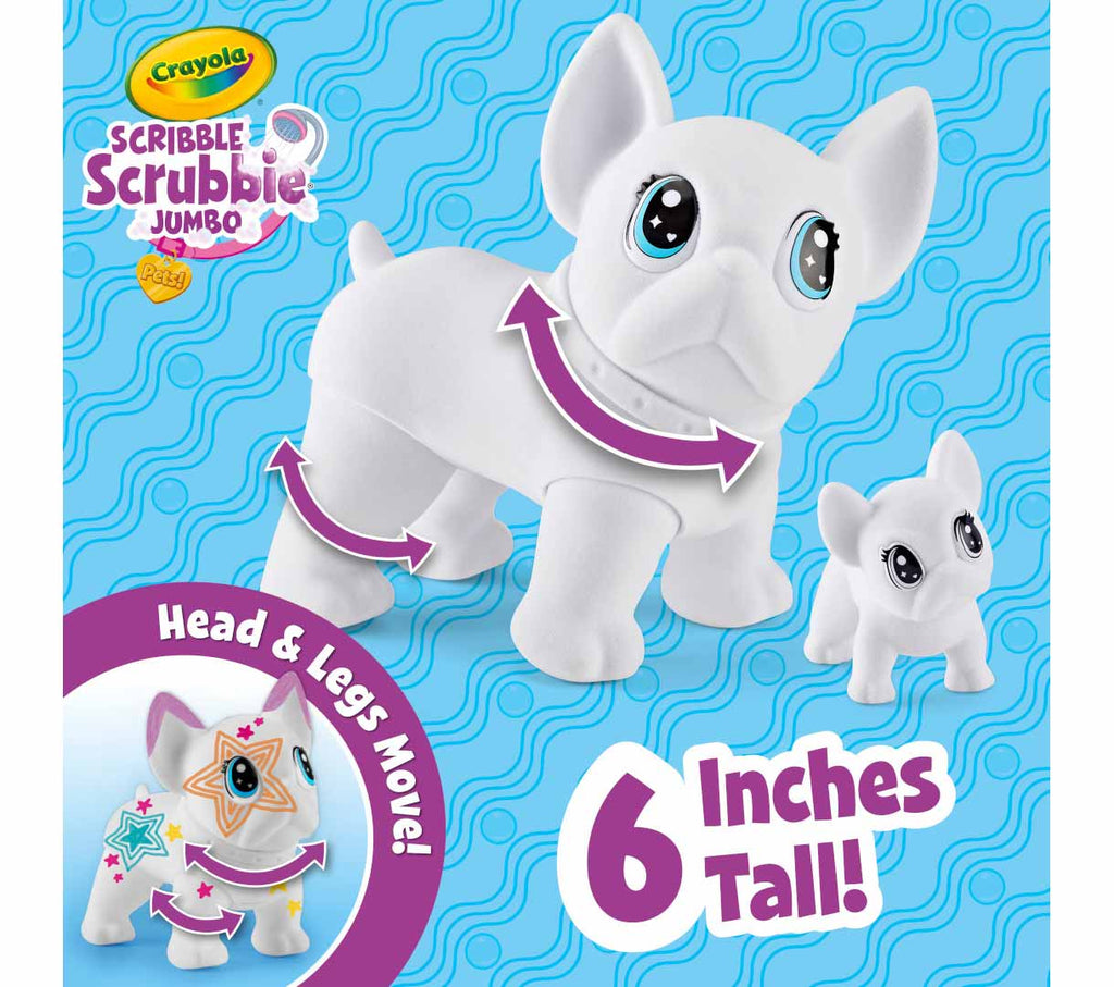Scribble Scrubbie Jumbo Pet Big Wilbur