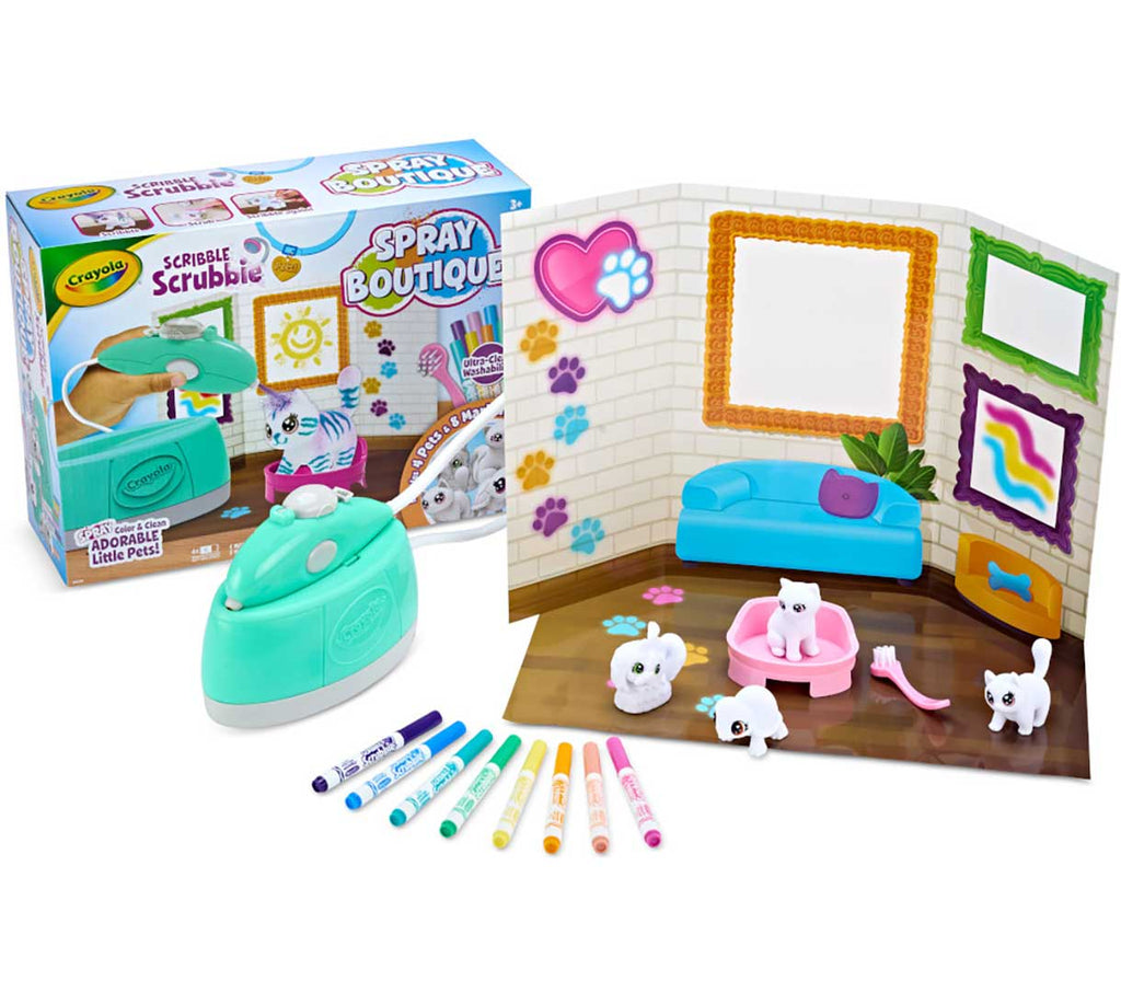 Scribble Scrubbie Pets Spray Boutique