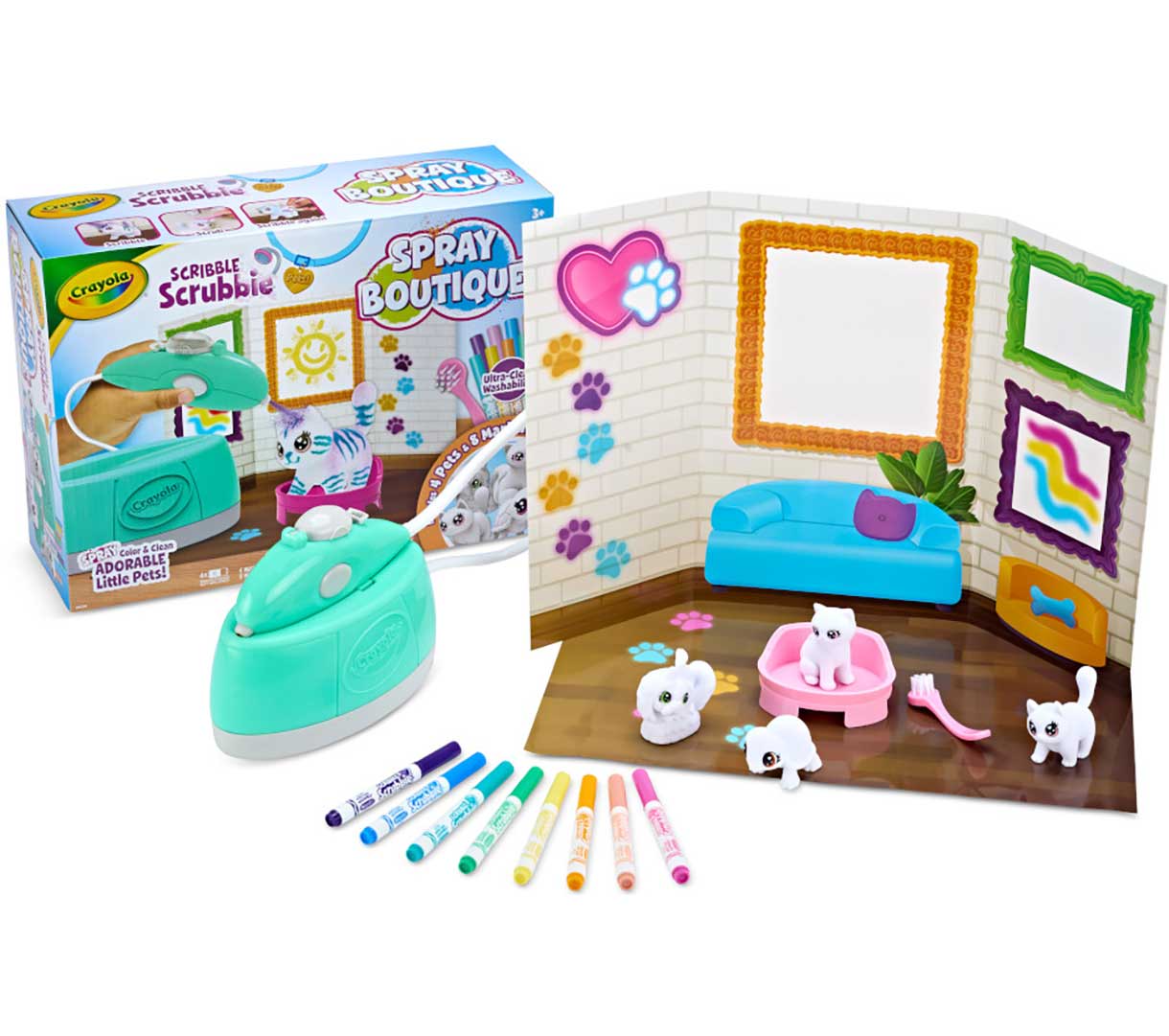 Scribble Scrubbie Pets Spray Boutique
