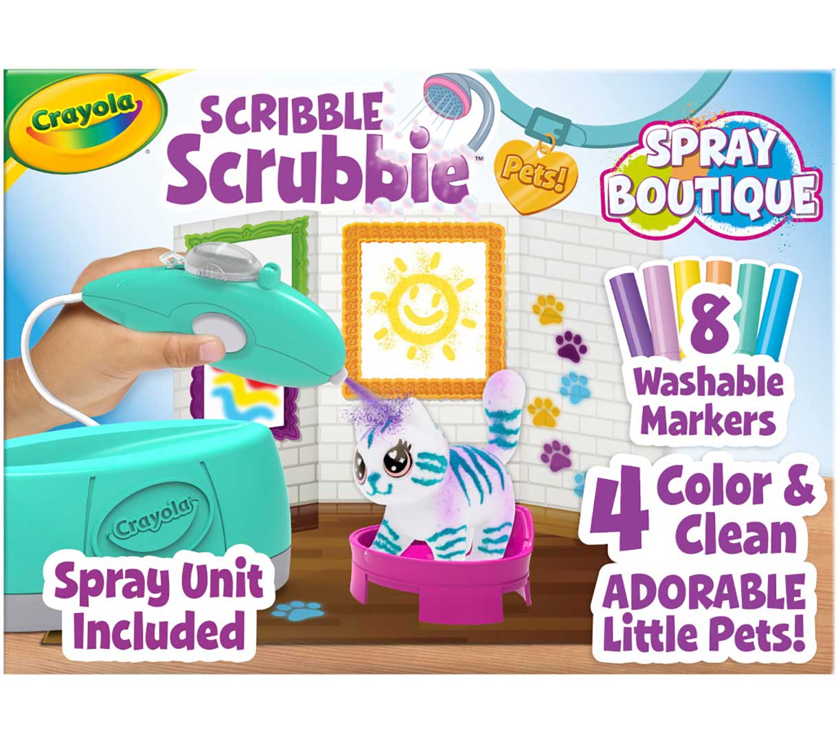 Scribble Scrubbie Pets Spray Boutique