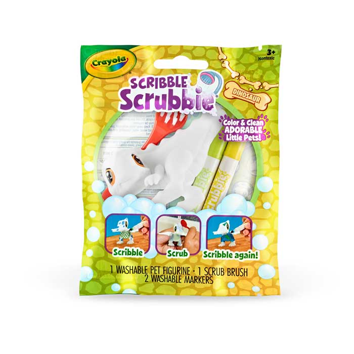 Crayola Scribble Scrubbie Dino 1 Ct