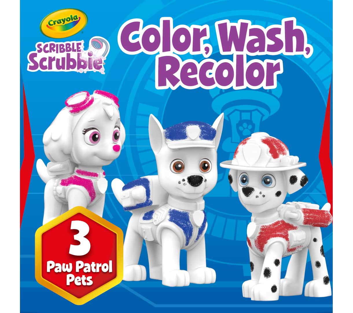 Scribble Scrubbie Paw Patrol Deluxe Set 3 count