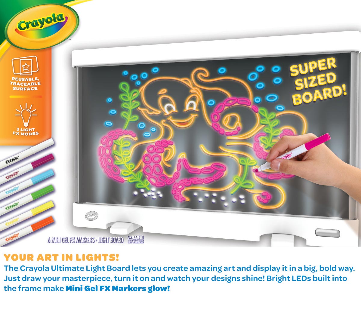 Ultimate Light Board White