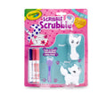 Scribble Scrubbie Pets Cats 2 Count