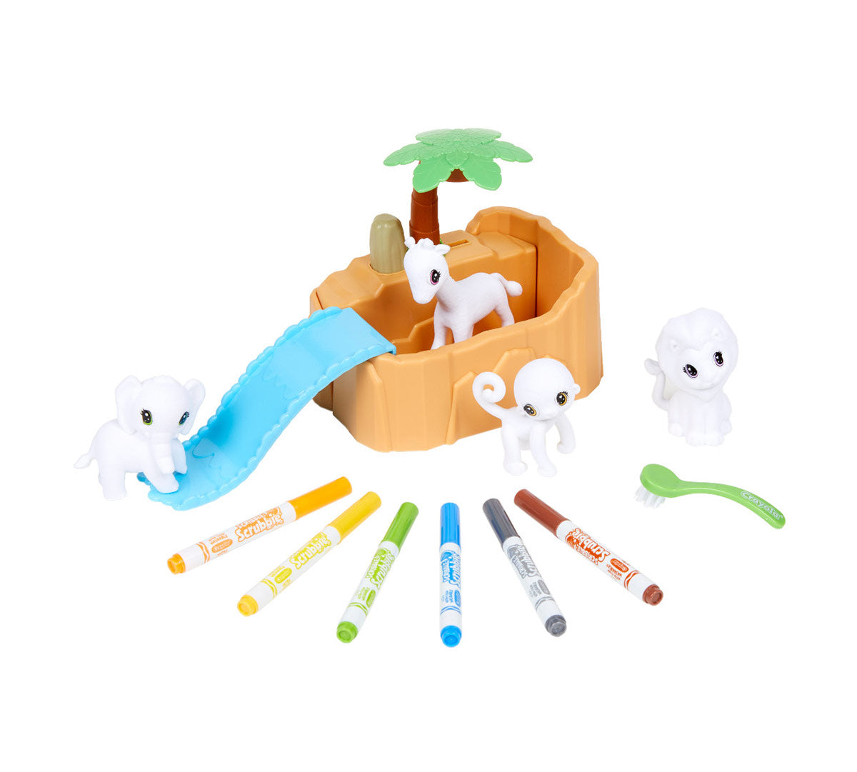 Scribble Scrubbie Safari Tub Set