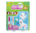 Scribble Scrubbie Safari Animals Bird &amp; Zebra 2 Count