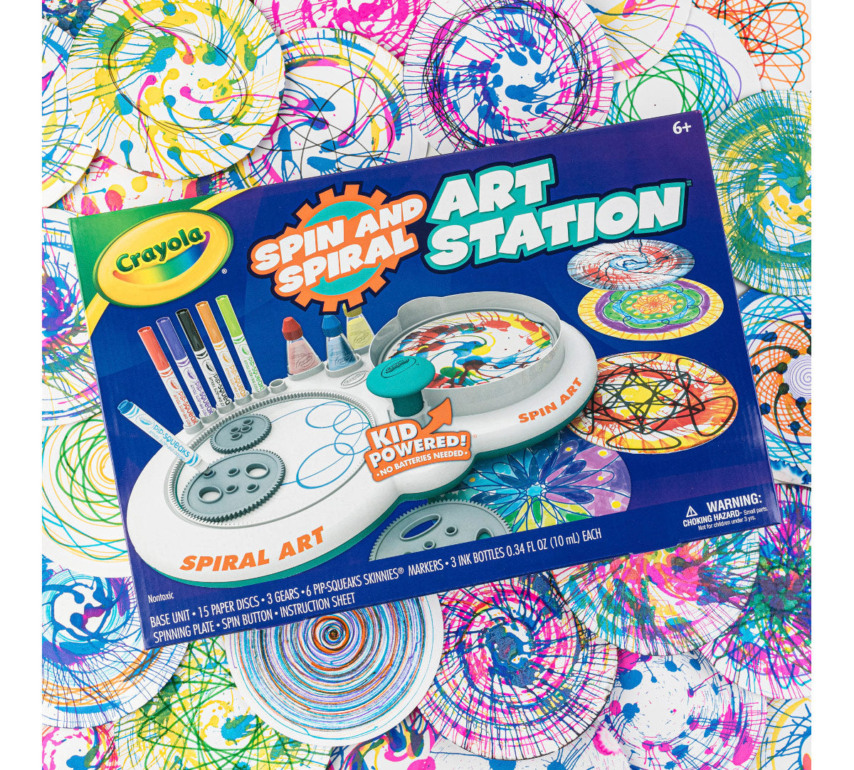 Spin &amp; Spiral Art Station