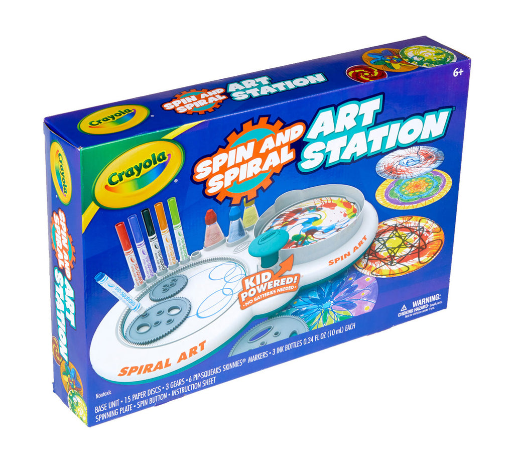 Spin &amp; Spiral Art Station