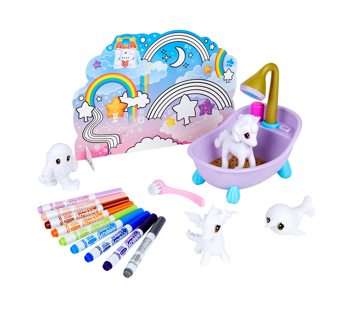 Scribble Scrubbie Peculiar Pets Playset