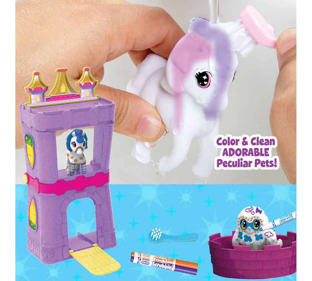 Scribble Scrubbie Peculiar Pets Palace Playset