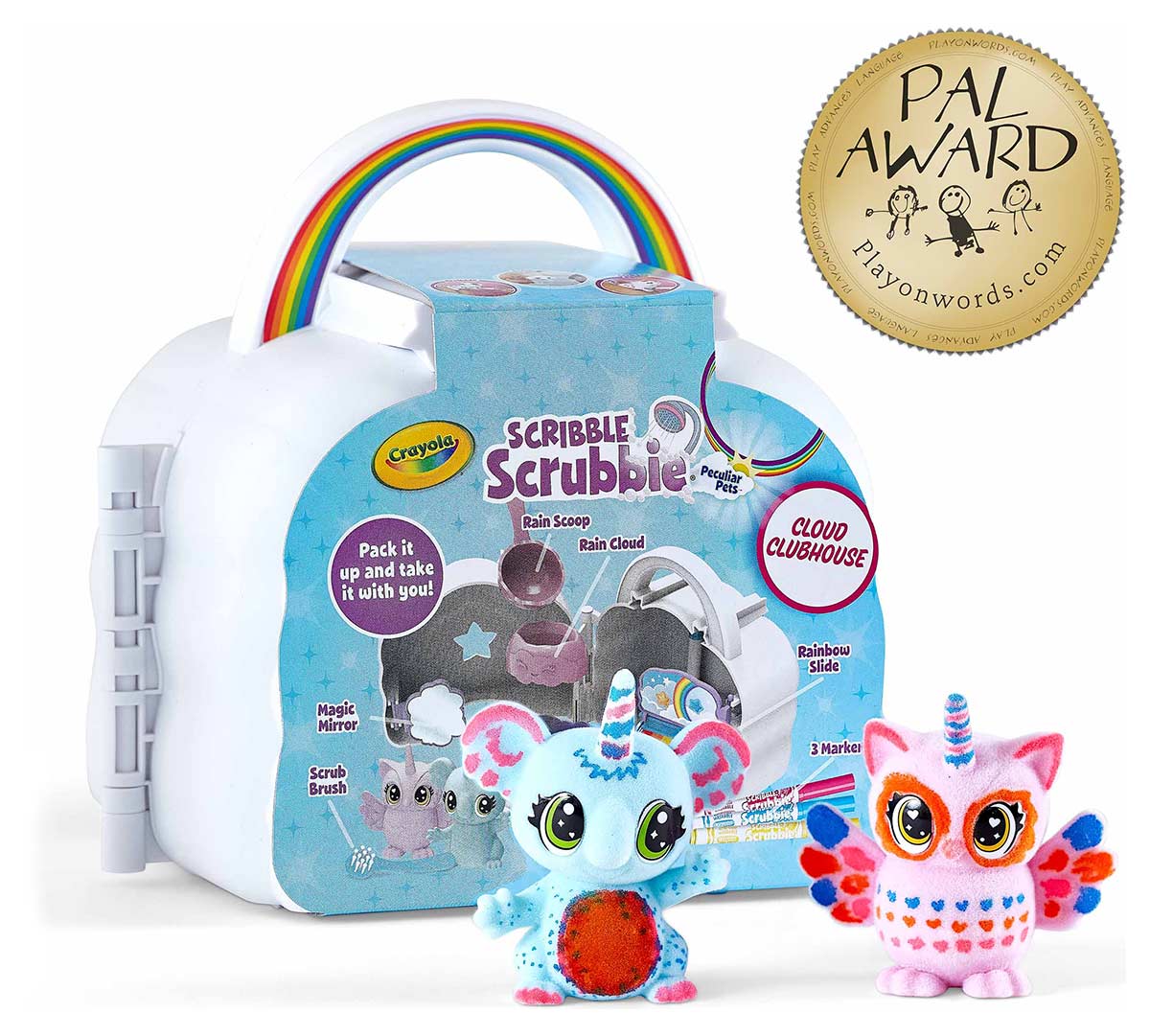 Scribble Scrubbie Pets Cloud Clubhouse Playset